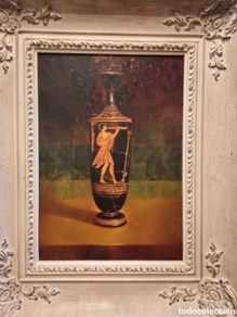 Arte: Felix Más, óleo sobre lienzo. Título: Aulos, Grecia